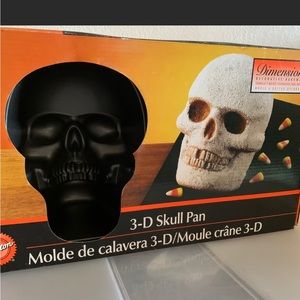 3D Skull pan